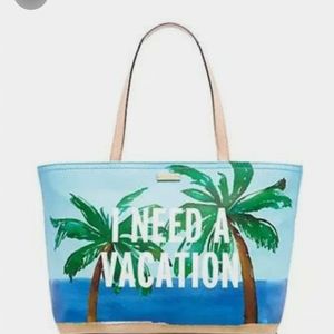 Kate spade I need a vacation tote.